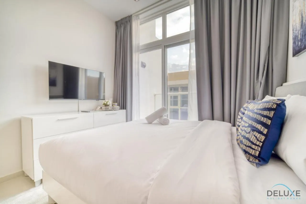 شقة Alluring 3Br Townhouse At Damac Hills 2, Dubailand By Deluxe Holiday Homes الإمارات العربية المتحدة